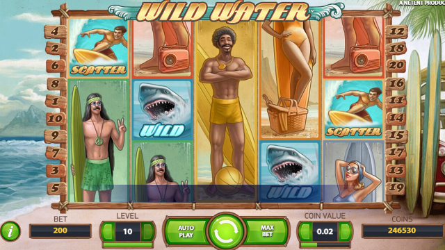 Игровой интерфейс Wild Water 2
