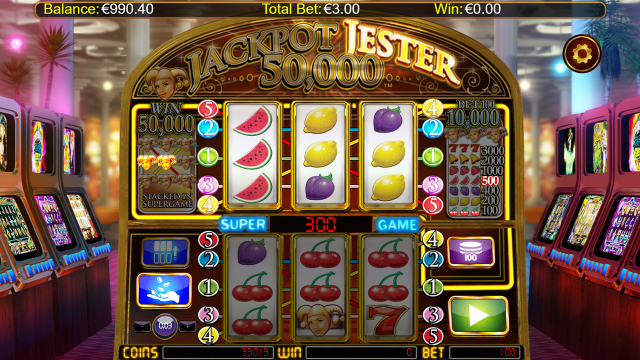 Бонусная игра Jackpot Jester 50 000 7