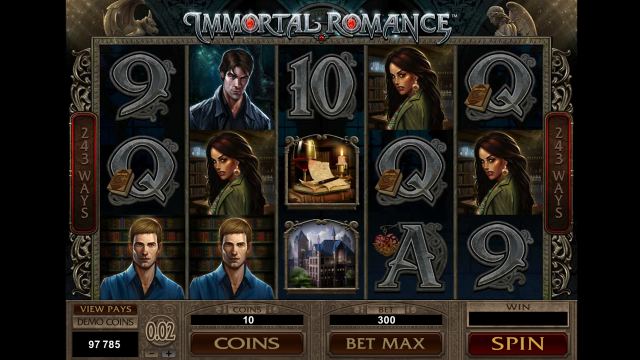Бонусная игра Immortal Romance 10
