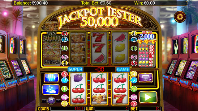 Бонусная игра Jackpot Jester 50 000 6